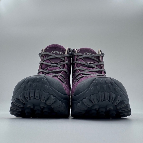 NWOT Women's Size 9 XPETI Dimo Purple Waterproof Outdoor Hiking Boots - Picture 4 of 11